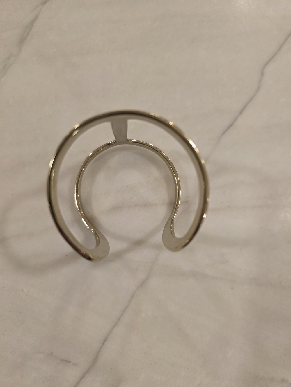 Vintage BCBGeneration Double Band Cuff Bracelet - Picture 7 of 7